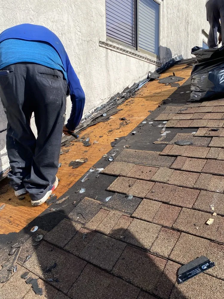 Slide of V & A Roofing