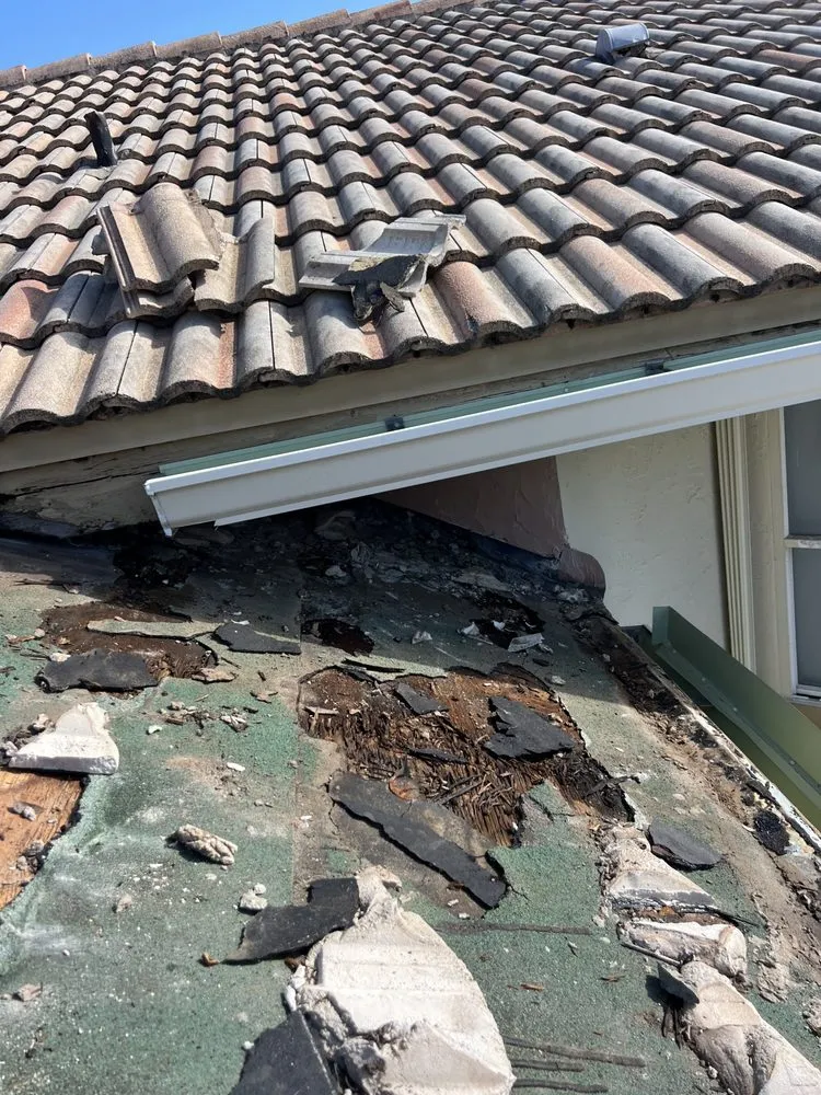 Slide of V & A Roofing