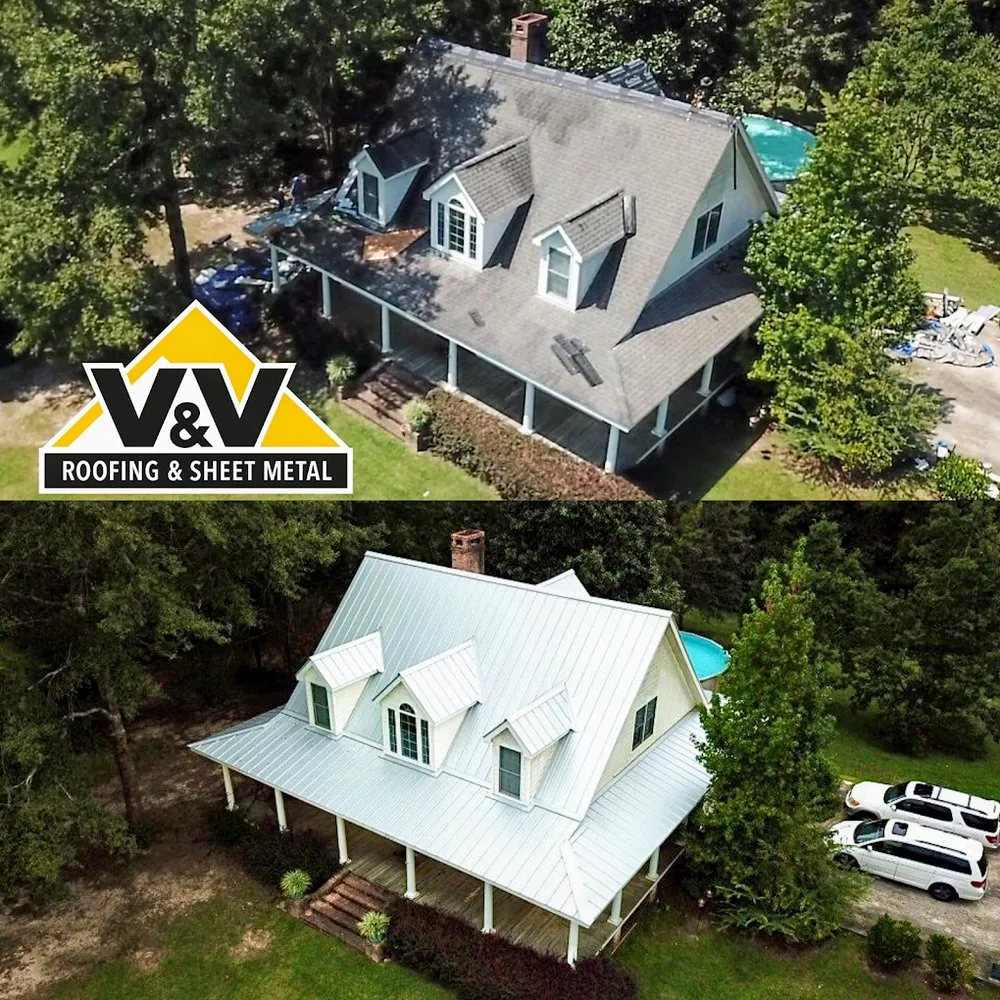Slide of V & V Roofing and Sheet Metal