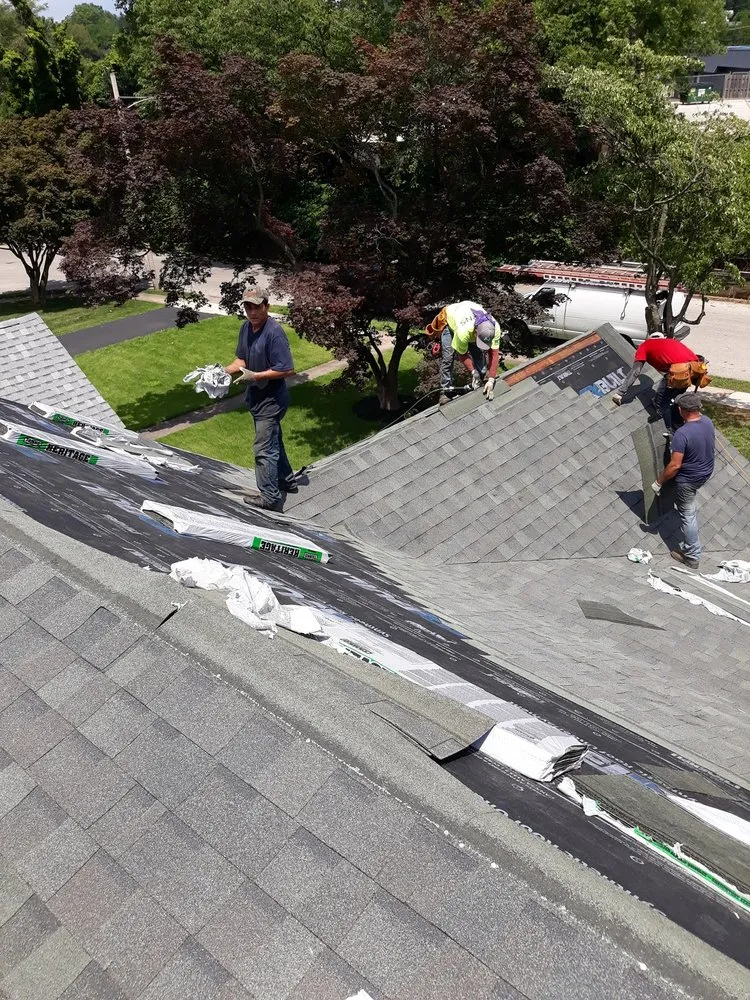 Slide of V Expo Construction