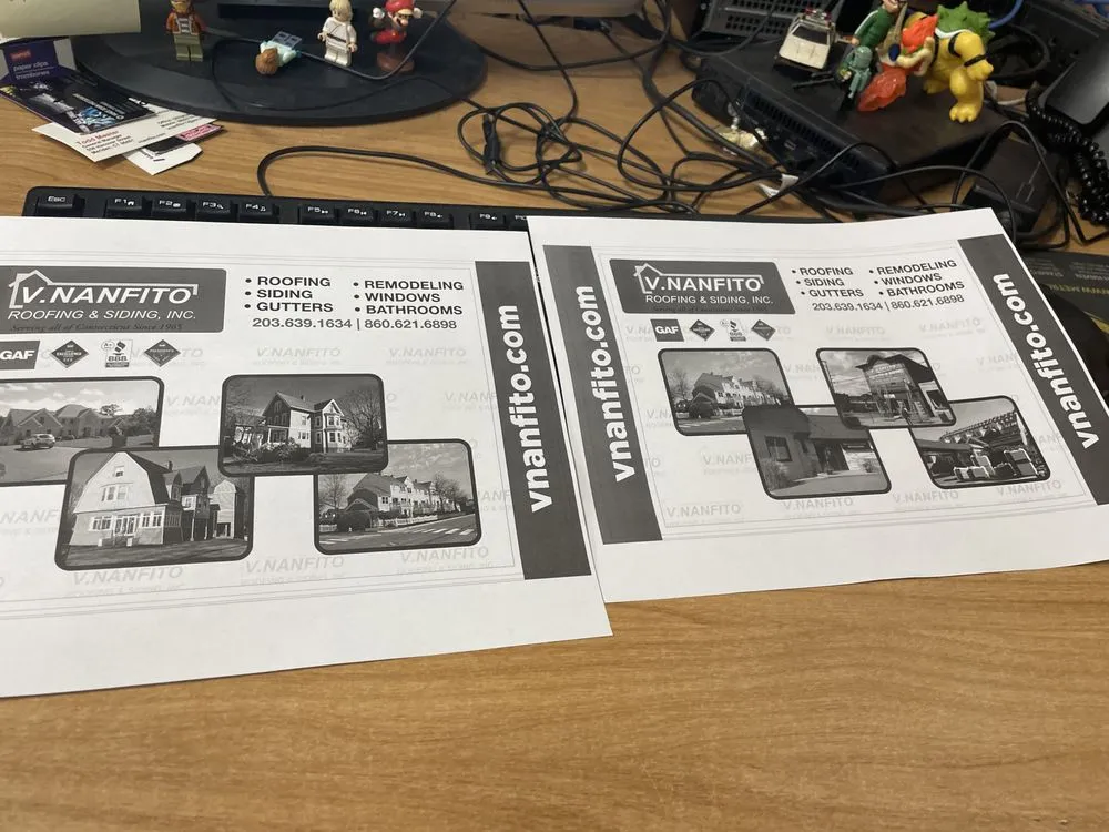 Slide of V. Nanfito Roofing & Siding