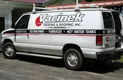 Slide of Vacinek Plumbing Heating & Roofing