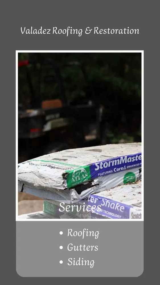 Slide of Valadez Roofing & Restoration