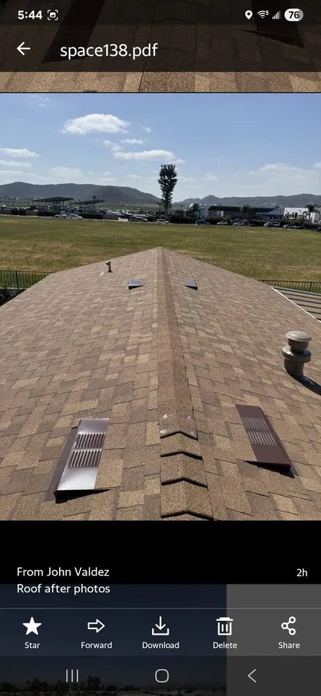 Slide of Valdez Construction Roofing