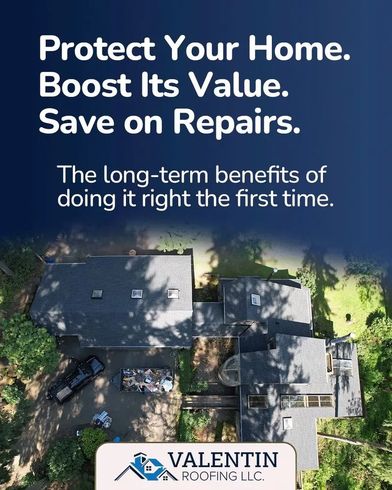 Slide of Valentin Roofing