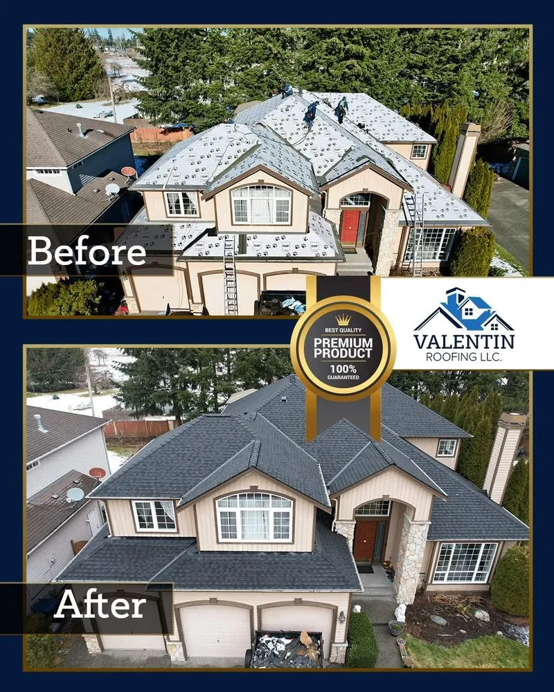 Slide of Valentin Roofing