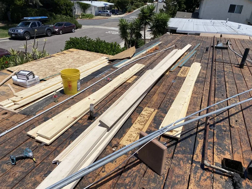 Slide of Valentine Roofing