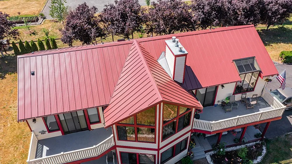 Slide of Valentine Roofing