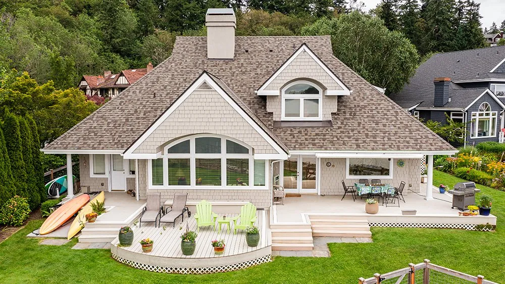 Slide of Valentine Roofing