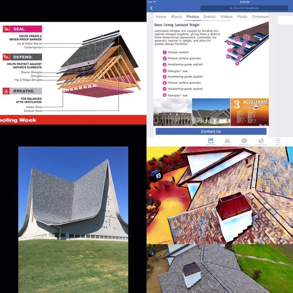 Slide of Valerio Roofing