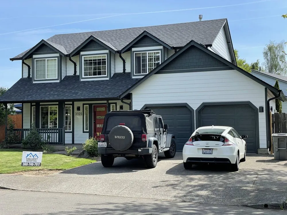 Slide of Valiant Roofing