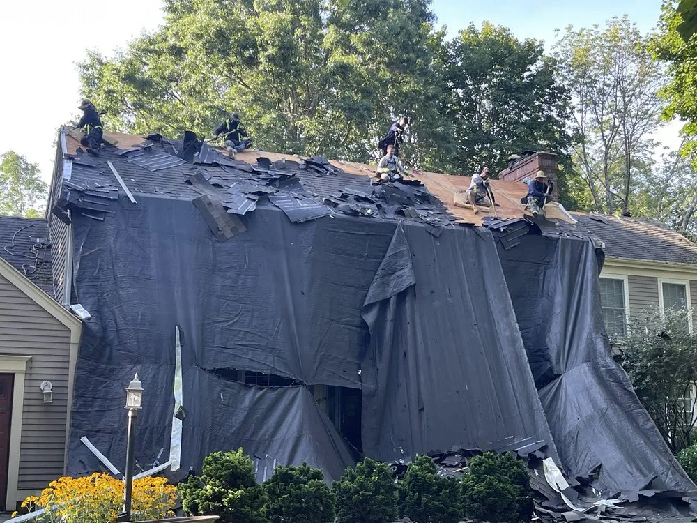 Slide of Valley Roofing