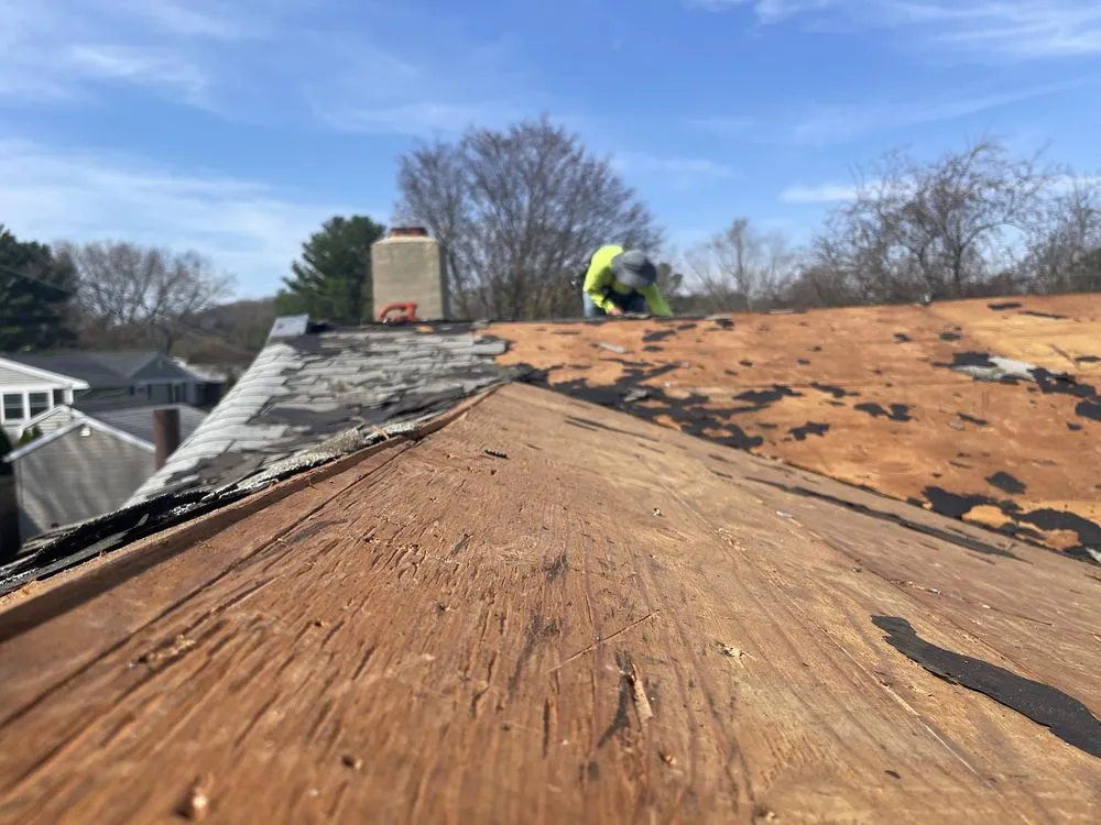 Slide of Valley Roofing