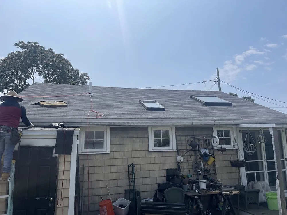 Slide of Valley Roofing