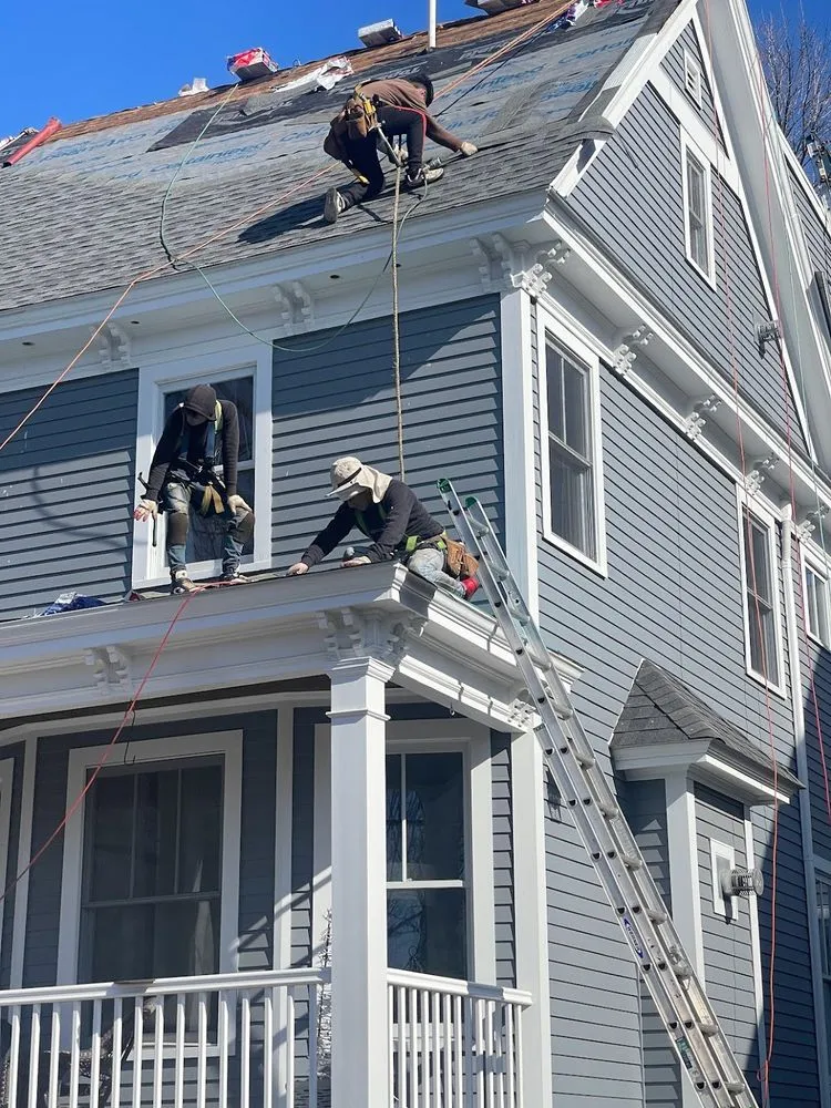 Slide of Valley Roofing