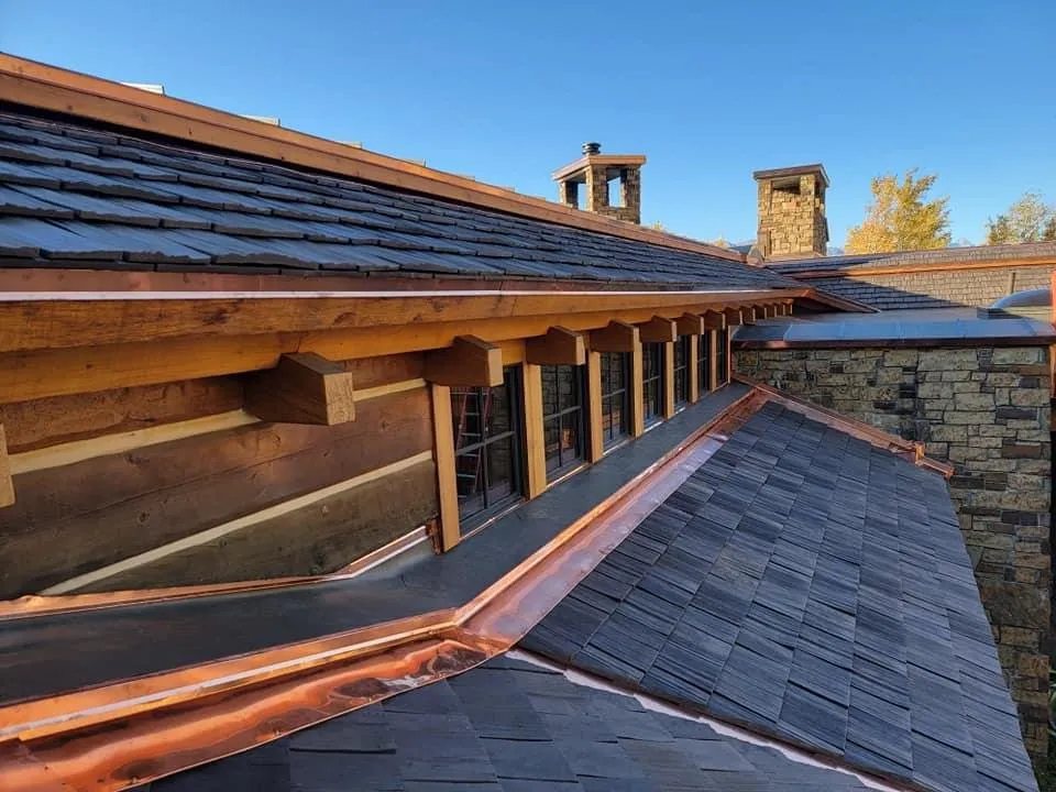 Slide of Valley Roofing