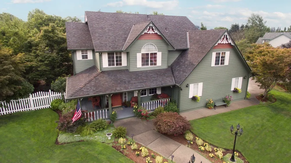 Slide of Valley Roofing