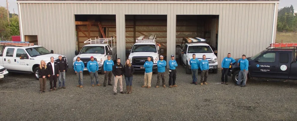 Slide of Valley Roofing