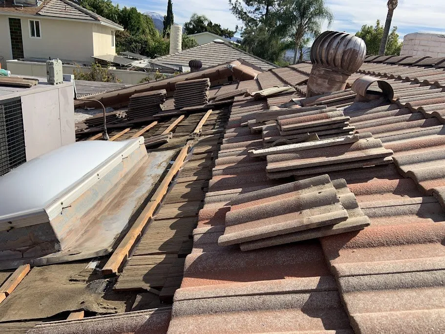 Slide of Valley Roofing