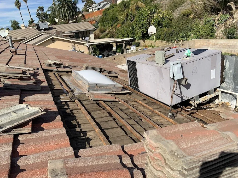 Slide of Valley Roofing