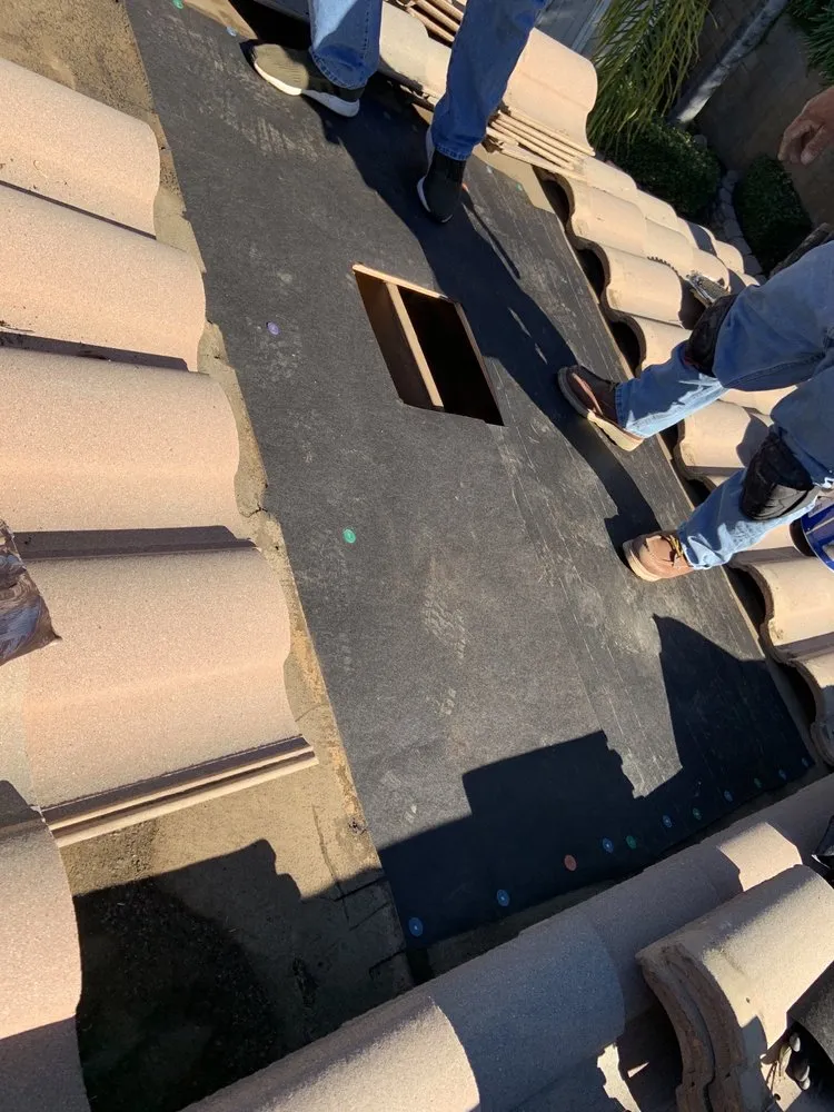 Slide of Valley Roofing