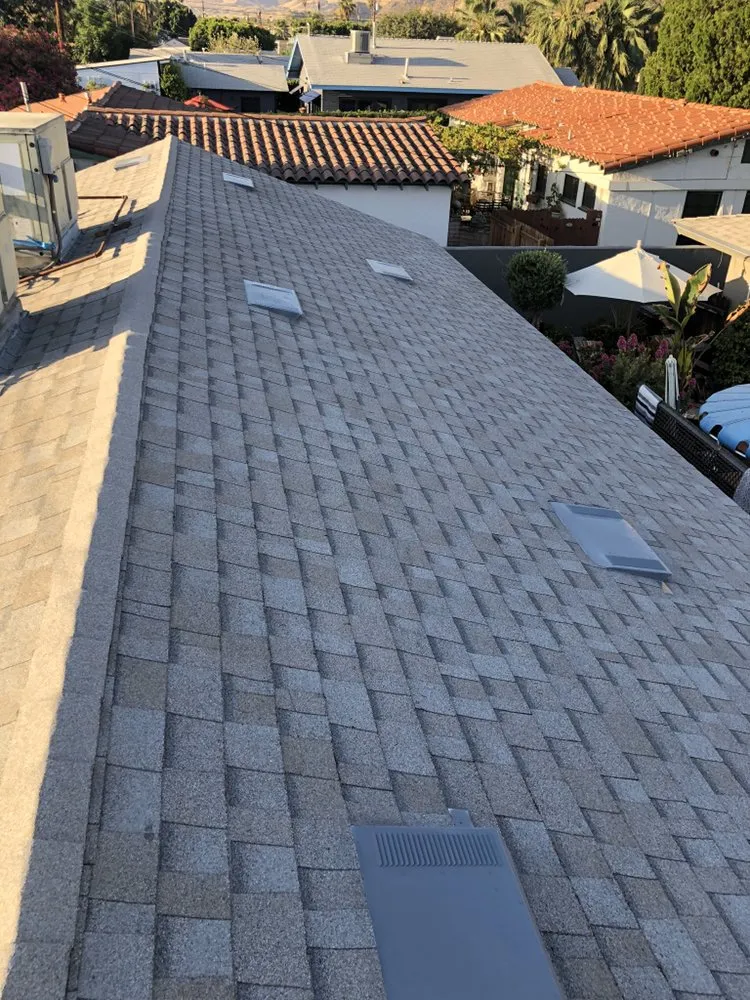 Slide of Valley Urethane Foam Roofing