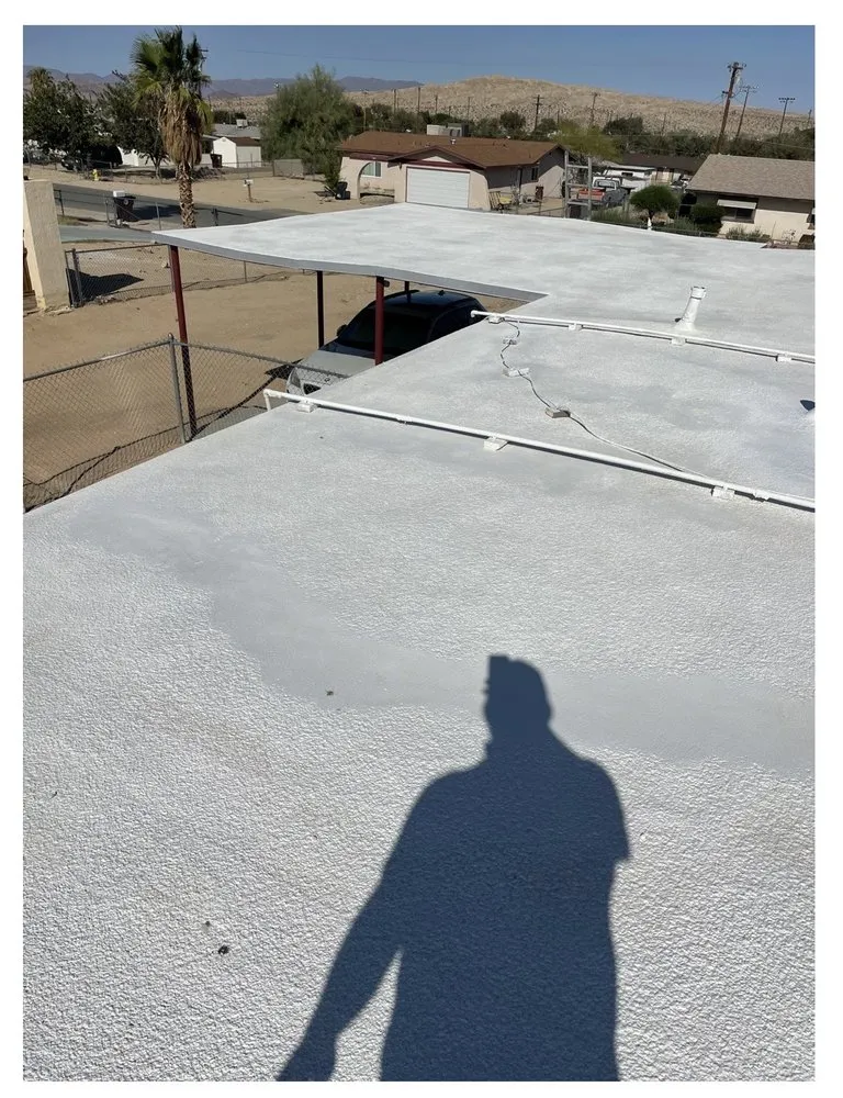 Slide of Valley Urethane Foam Roofing