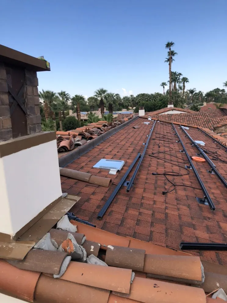 Slide of Valley Urethane Foam Roofing