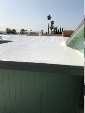 Slide of Valley Urethane Foam Roofing
