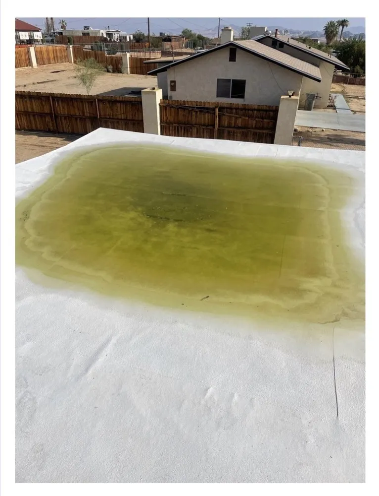 Slide of Valley Urethane Foam Roofing