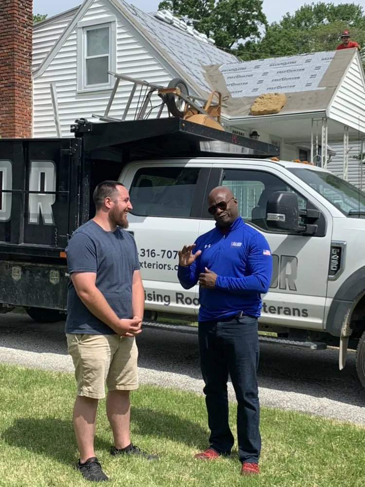 Slide of Valor Home Roofing