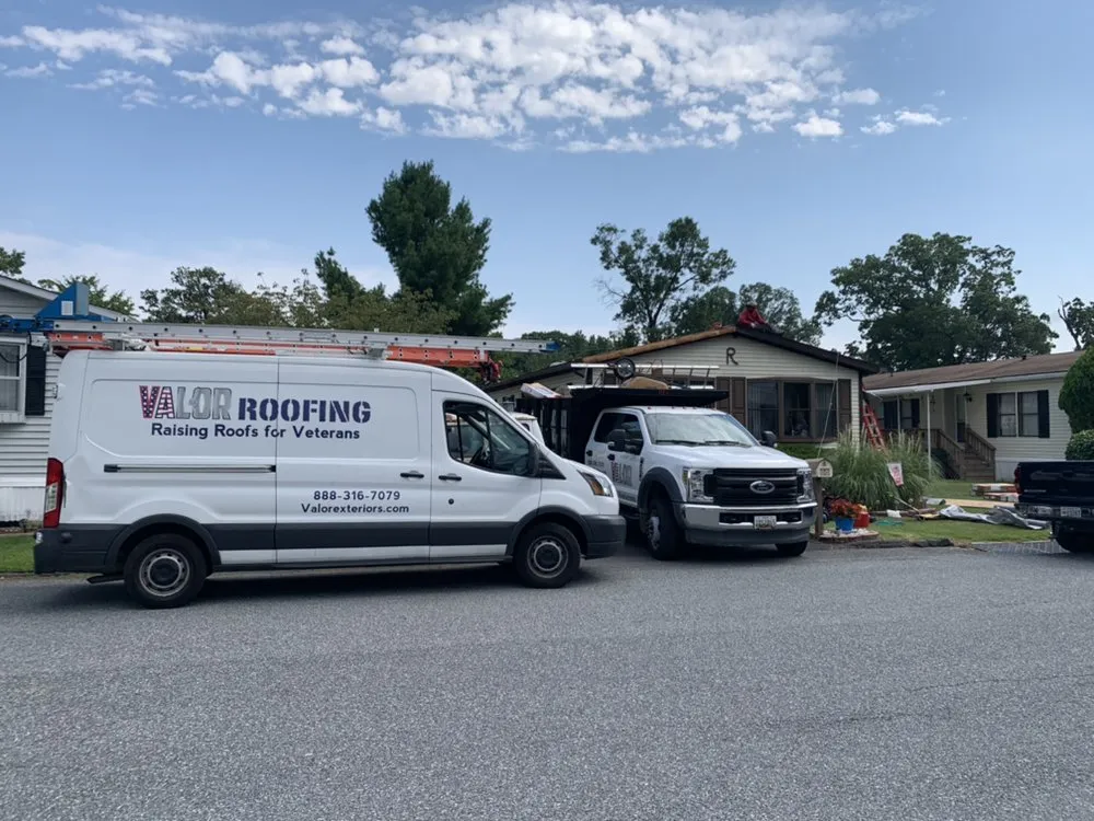 Slide of Valor Home Roofing