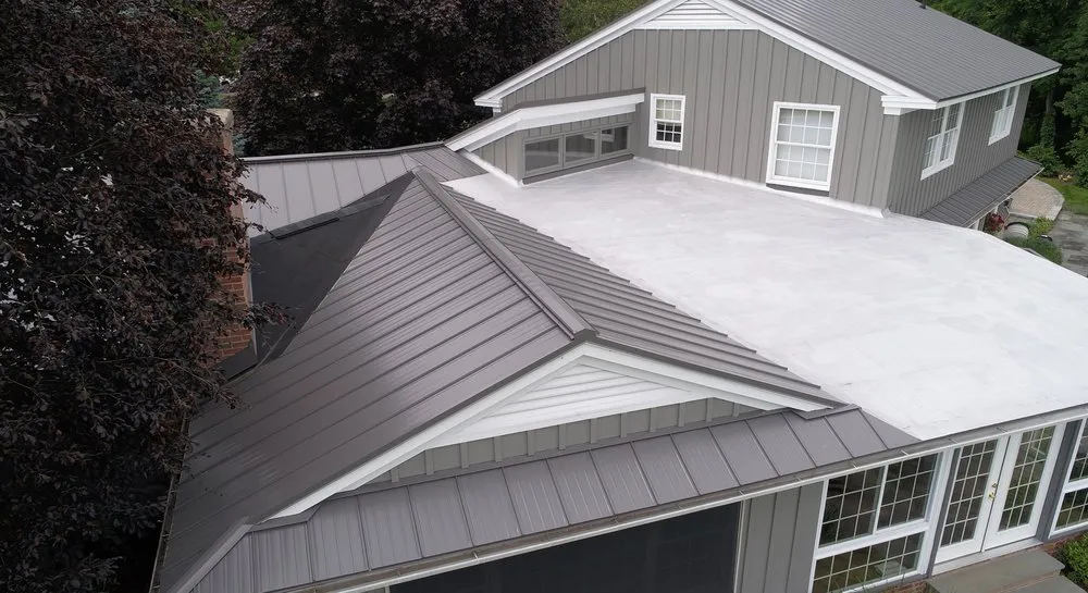 Slide of Van Derhoof Roofing