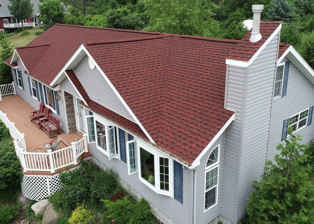 Slide of Van Derhoof Roofing