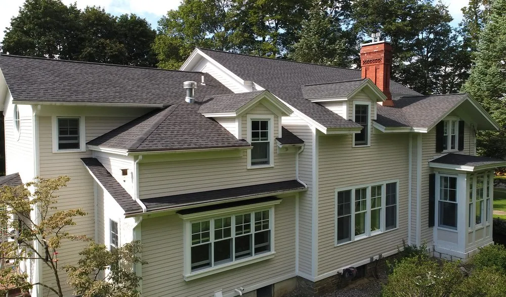 Slide of Van Derhoof Roofing