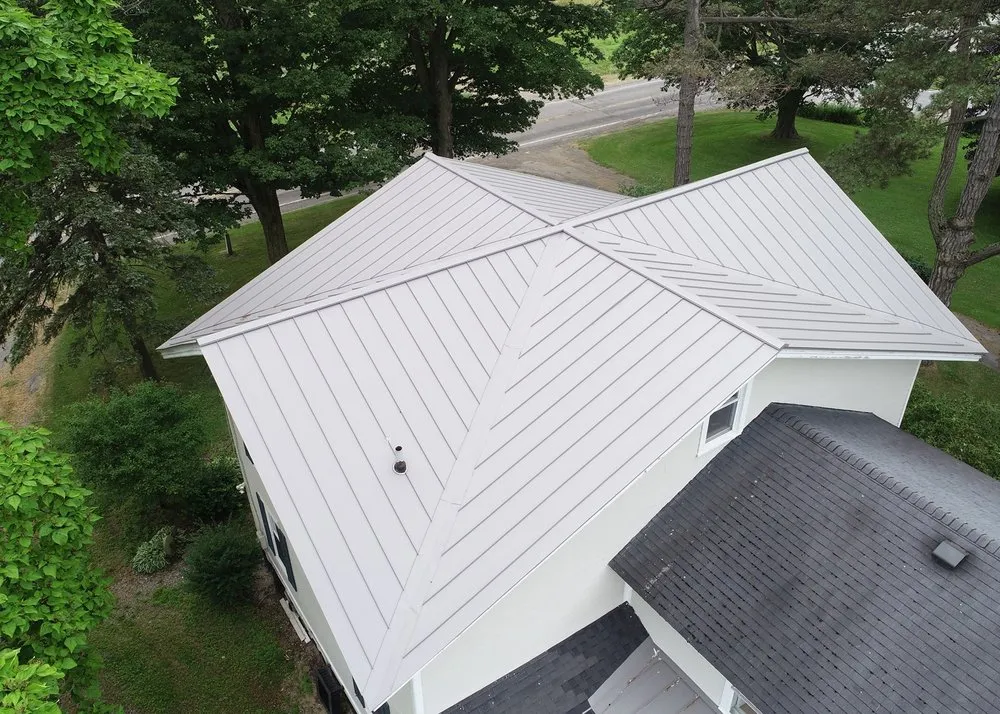 Slide of Van Derhoof Roofing