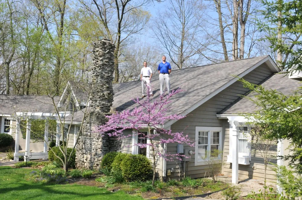 Slide of Van Martin Roofing Centerville
