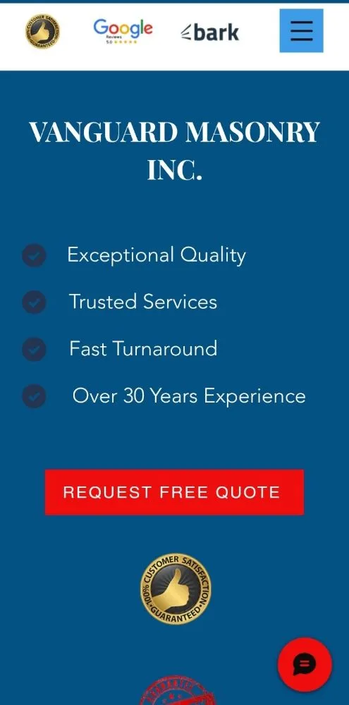 Slide of Vanguard Masonry