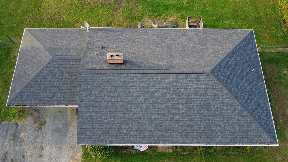 Emergency storm damage roof repair in Madison, VA by Vanguard Roofing