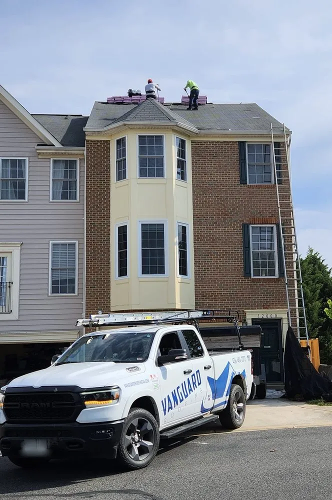 Professional shingle roofing service for homes in Madison, VA by Vanguard Roofing