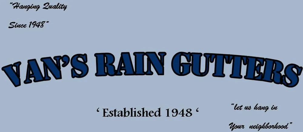 Slide of Van's Rain Gutters