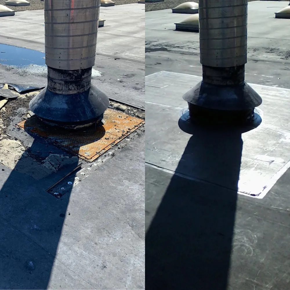 Slide of V&C Roofing