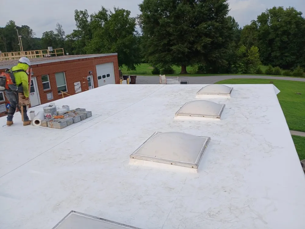 Licensed roof leak repair after storm damage in Winston-Salem, NC by Vea Construction