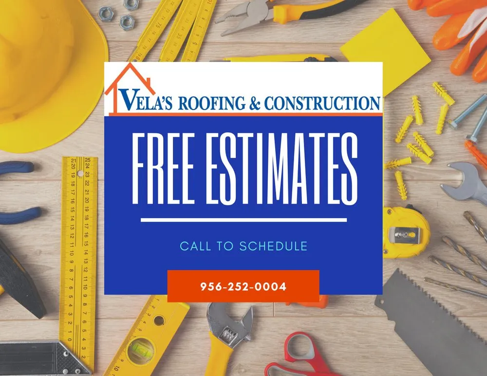 Slide of Vela's Roofing and Construction