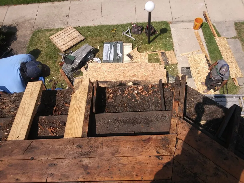 Slide of Velasco Roofing Tuckpointing