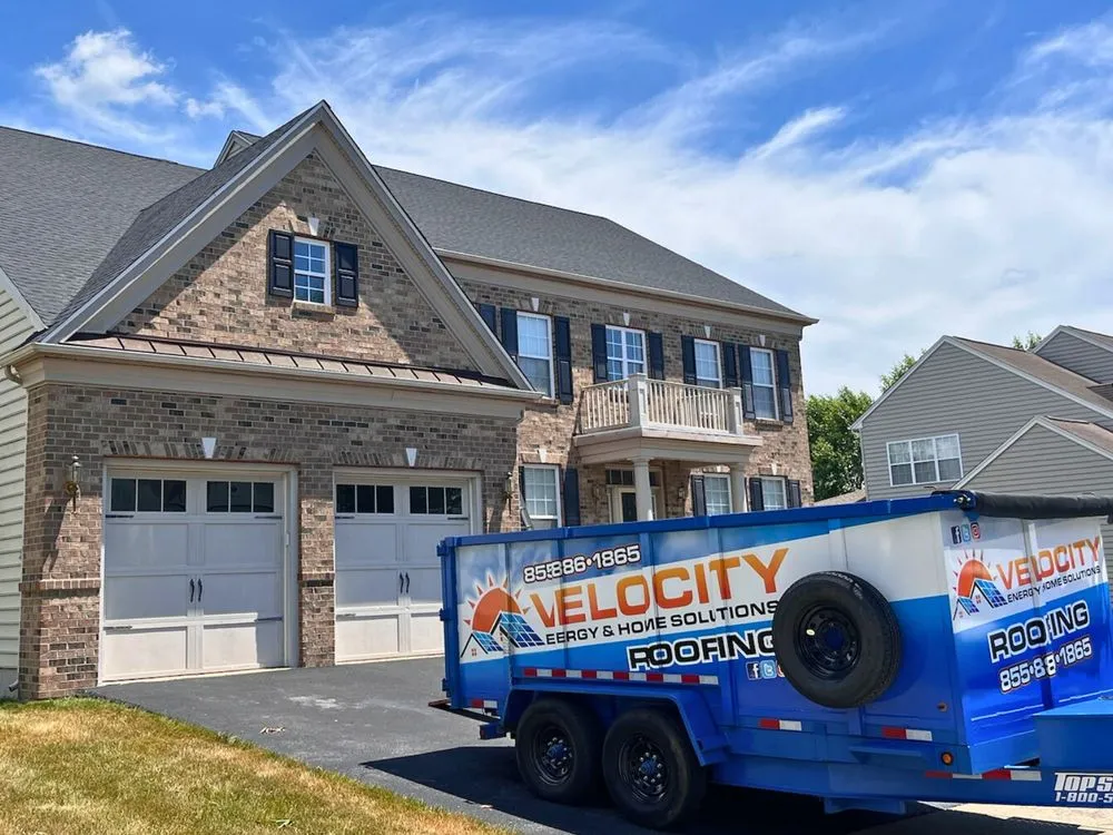 Slide of Velocity Roofing