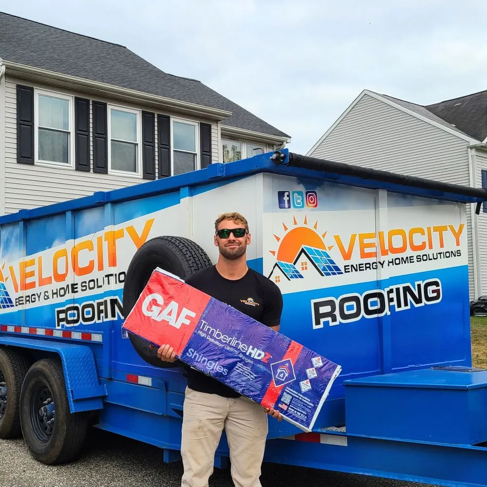 Slide of Velocity Roofing