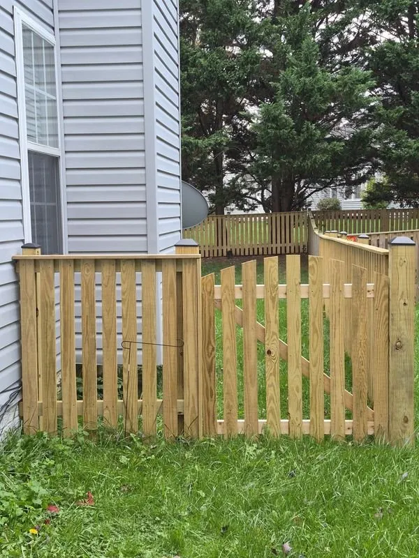 Slide of Venegas Deck and Fence