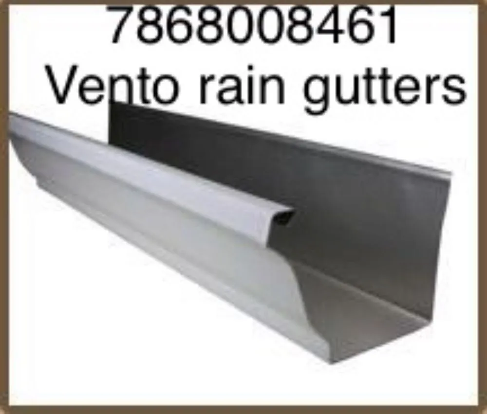 Slide of Vento Rain Gutters