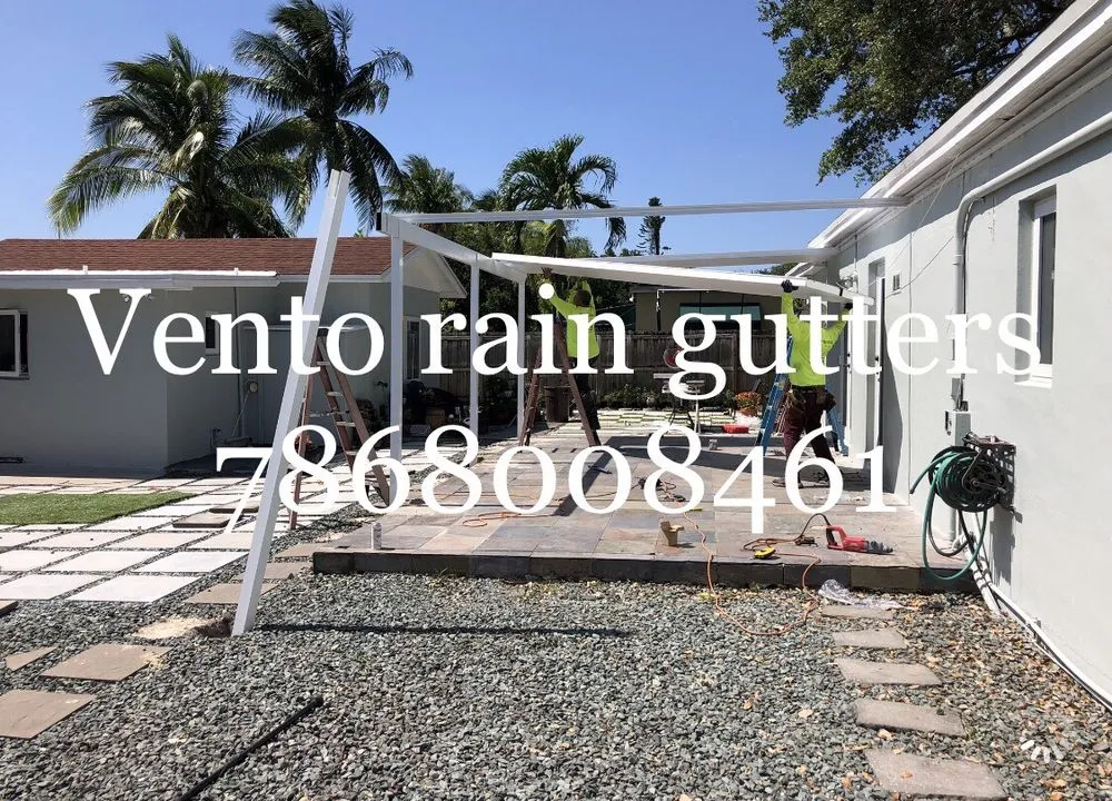 Slide of Vento Rain Gutters